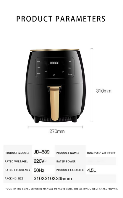 Freidora De Aire Horno Inteligente 45lt